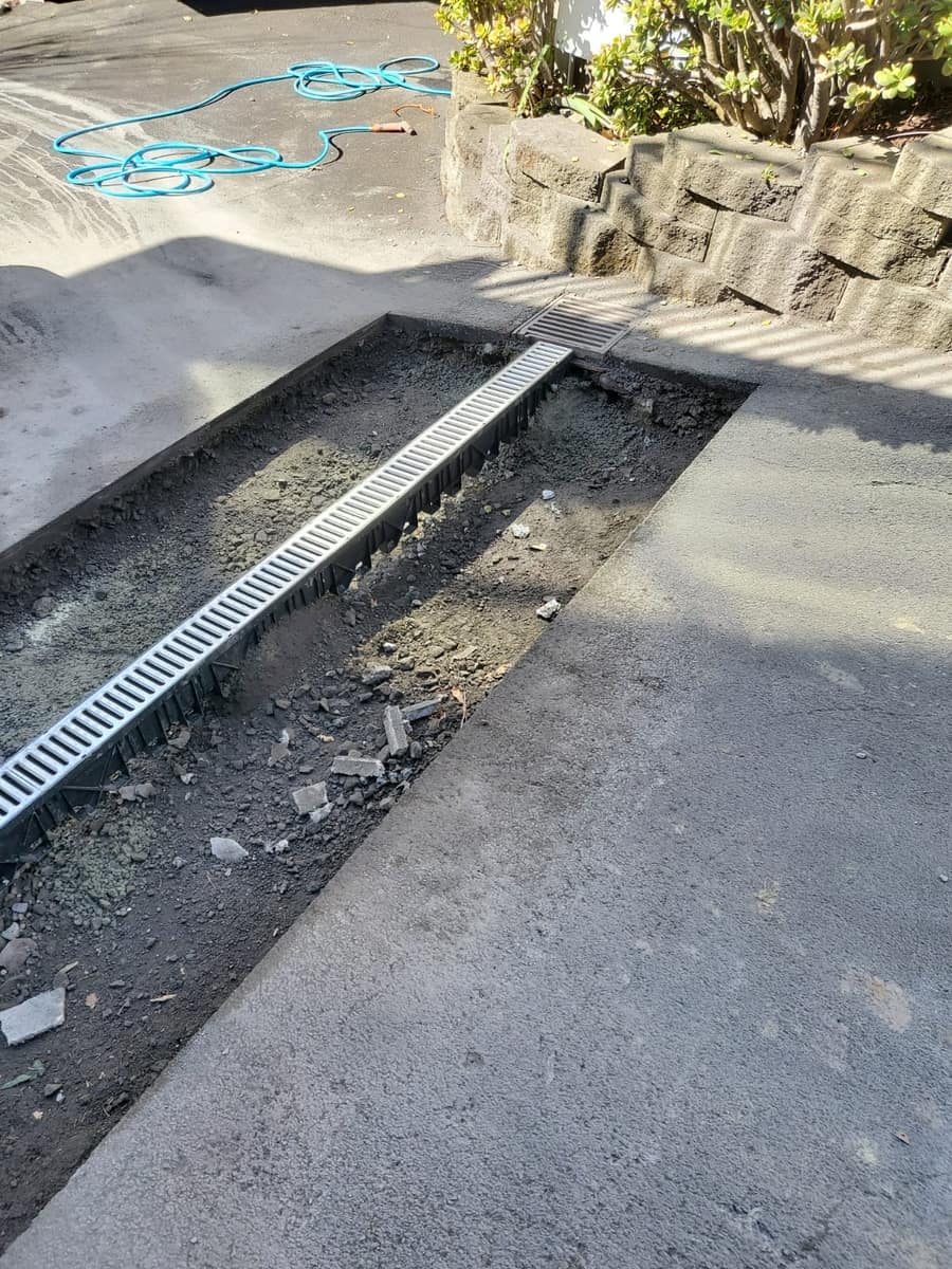 Pittsburgh drainage installation