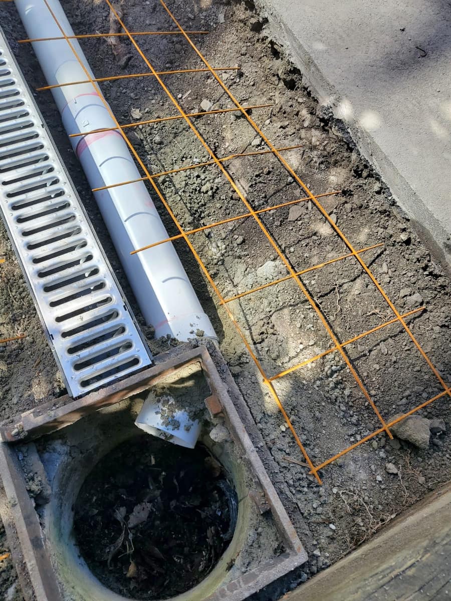 Concrete drainage Pittsburgh PA