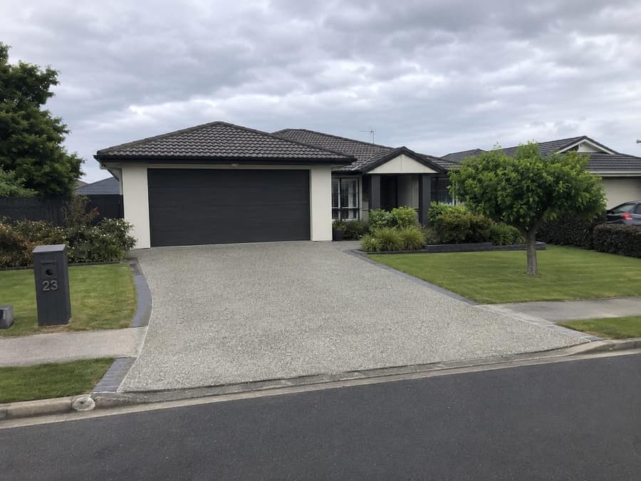 Exposed aggregate driveway Pittsburgh NZ