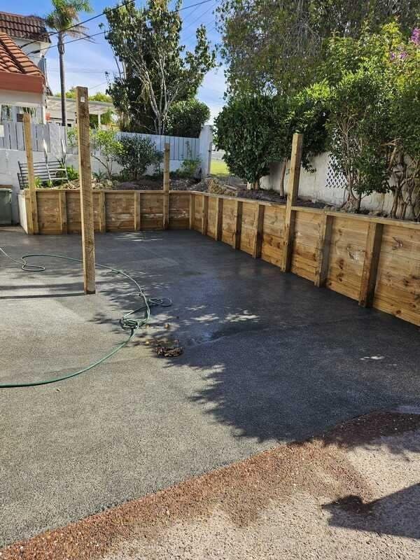 Polished concrete driveway Pittsburgh