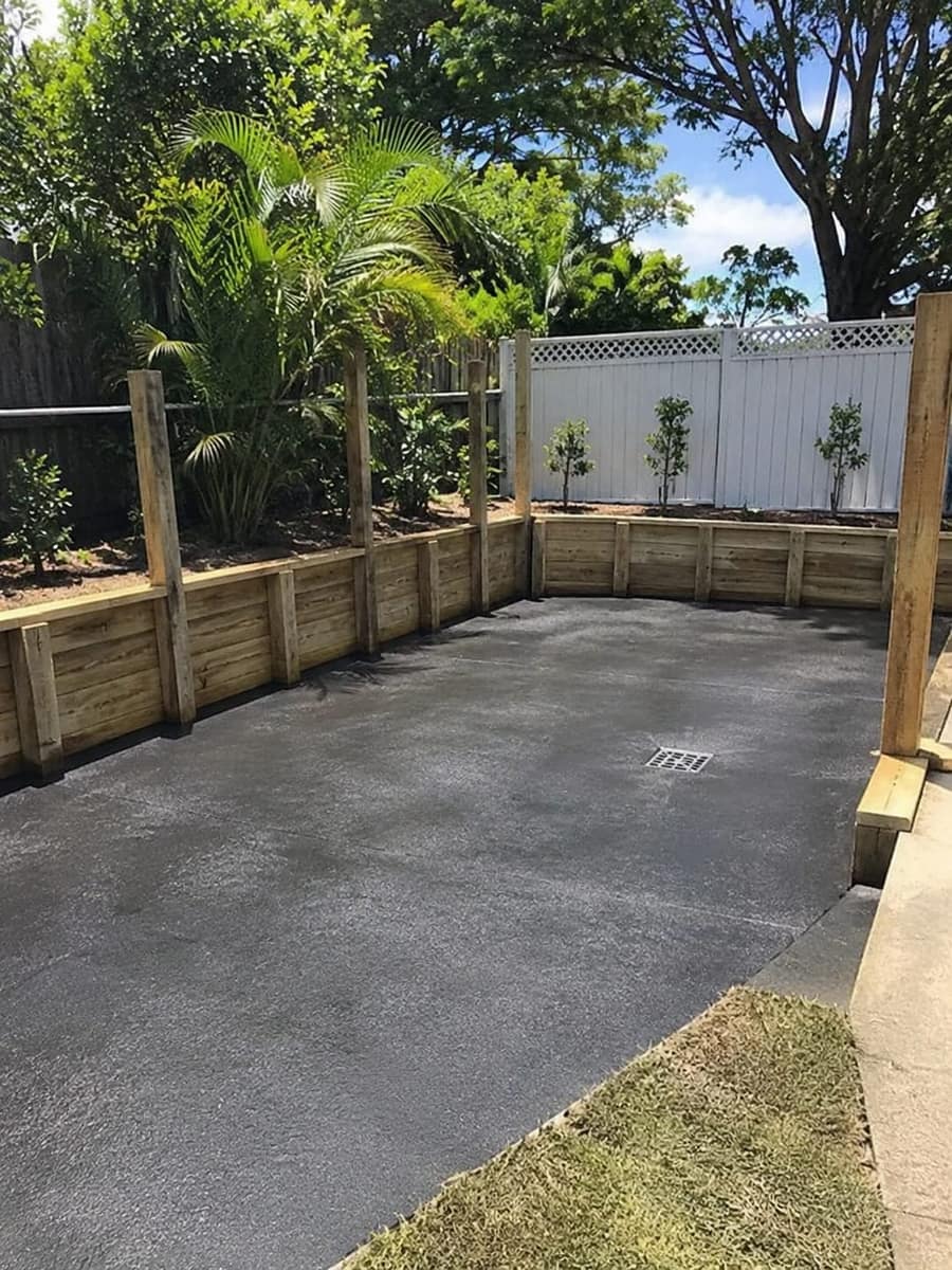 Timber retaining walls in Pittsburgh PA
